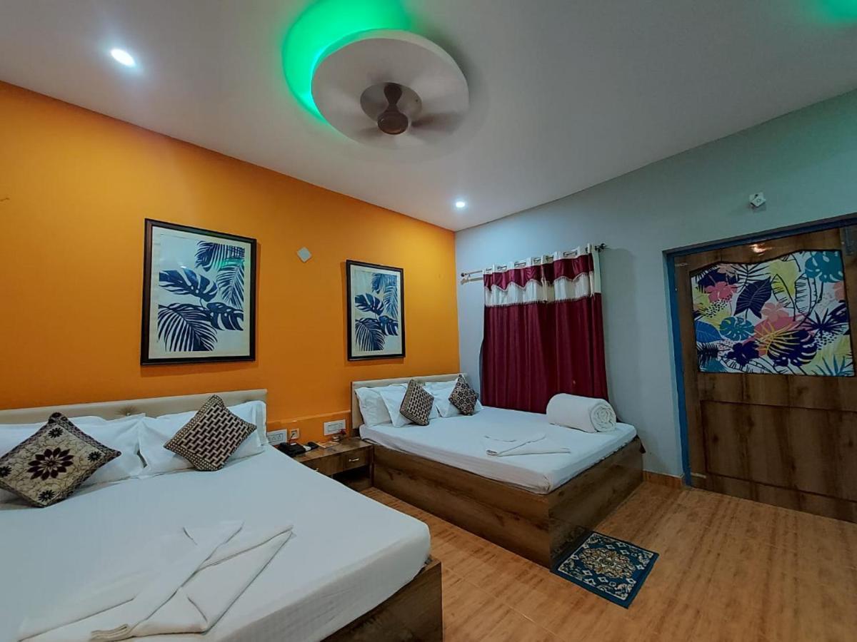 Megha Beach Resort - Sea View Mandarmani Exterior foto